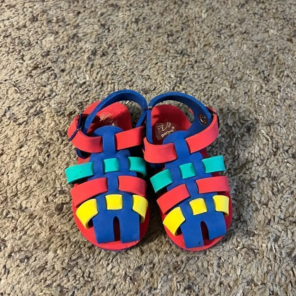 Gold Bug Baby Sandals